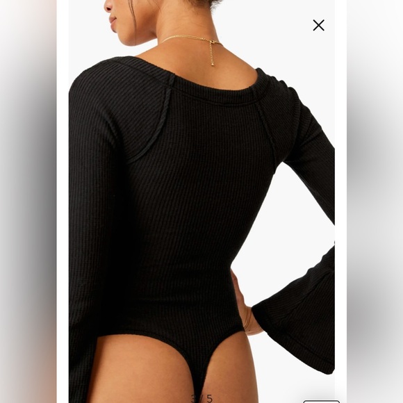 Free People Bodysuit NWT, On A Cloud - Picture 4 of 4